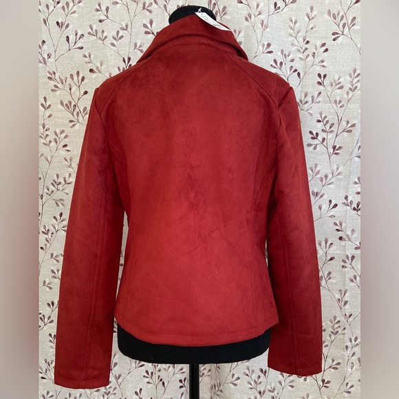 Faux-Suede Jacket (NWT) - Picture 2 of 6